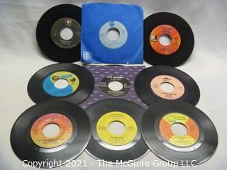 Vinyl Record: 45rpm: Various (9) 70's pop  various artists - 96 Tears