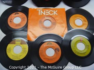 Vinyl Record: 45rpm: Various (9) 70's pop  various artists - Soul Isley Bros James Brown