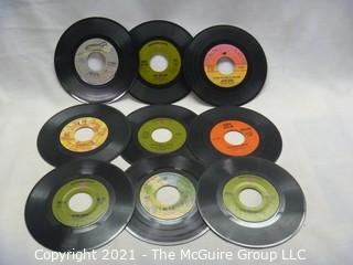 Vinyl Record: 45rpm: Various (9) 70's pop  various artists -  Janis Joplin