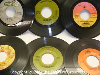 Vinyl Record: 45rpm: Various (9) 70's pop  various artists -  Janis Joplin