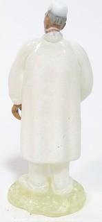 Free Blown Czech Glass Figurine Entiteld "What Do You Want, Another Opinion?"  Measures approximately 7" tall.