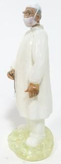 Free Blown Czech Glass Figurine Entiteld "What Do You Want, Another Opinion?"  Measures approximately 7" tall.