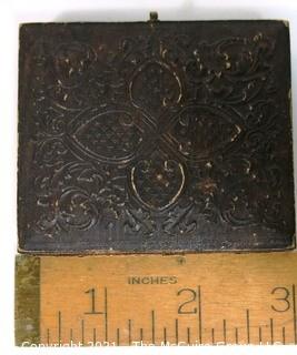 Antique Daguerreotype Plate Photograph Of A Woman in Velvet Line Case.  Measures approximately 3" x 2 1/2". 