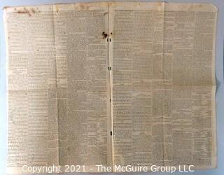 The Republican Watch Tower Newspaper, circa 1806.