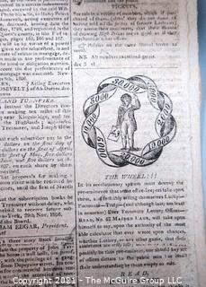 The Republican Watch Tower Newspaper, circa 1806.