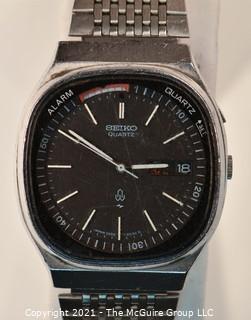 Seiko Quartz Men's Wristwatch; made in Japan (untested)