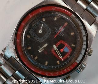 Watch: Vintage Tissot by Omega PR 516 Chronograph Lemania (untested)