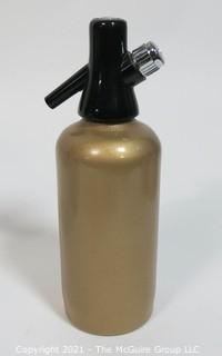 Soda King Siphon Bottle Designed by Norman Bel Geddes for Walter Kidde Sales Co. Inc., Bloomfield, NJ
