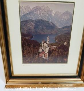 Framed photo of Neuschwanstein Castle Bavaria