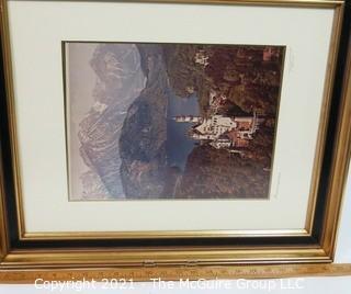 Framed photo of Neuschwanstein Castle Bavaria