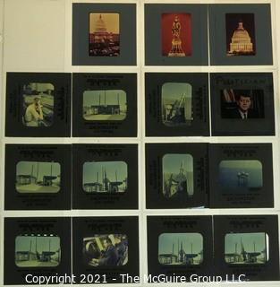 Selection of 20 color slides of historical events from the holdings of a noted aeronautic author.