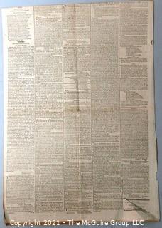 The New York Herald Newspaper, circa 1803