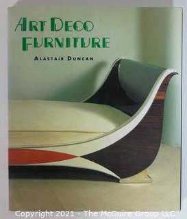 1984 Edition of "Art Deco Furniture. The French designers" by Alistair Duncan.