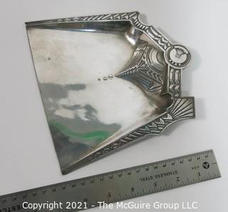 Vintage Silver Art Deco waiter's "Crumb Catcher" 