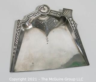 Vintage Silver Art Deco waiter's "Crumb Catcher" 