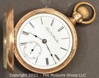 Size 18 - Elgin National Watch Co. - Serial# 5698743 Open 18k Gold Filled Case {Note: Description altered 4-6-22 @ 7:37PM ET}