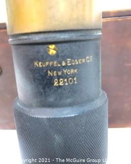 Keuffel and Esser Co. Surveying Instrument with Original Wooden Box