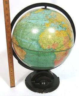 Vintage Replogle World Globe on Stand. 