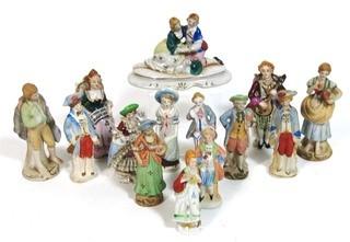 Collection of Made In Occupied Japan Porcelain China Figurines.