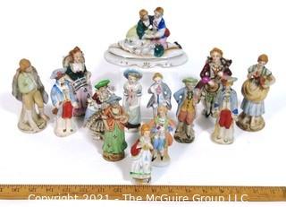 Collection of Made In Occupied Japan Porcelain China Figurines.