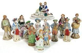 Collection of Made In Occupied Japan Porcelain China Figurines.