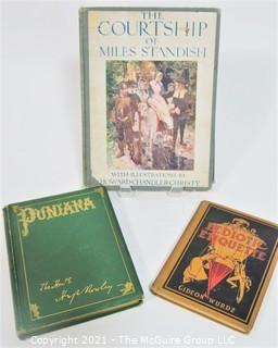 Group of Three Vintage Books. 