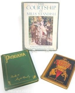 Group of Three Vintage Books. 