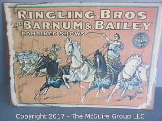 Vintage Circus Poster on Laminate (16 1/2 x 24 1/2")