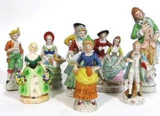 Collection of Made In Occupied Japan Porcelain China Figurines.