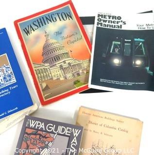 Group of Vintage Washington DC Books