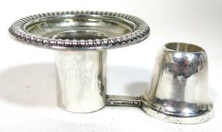 Sterling Silver Candle Holder, 96g