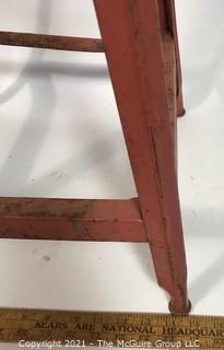 Industrial Steel Work Stool or Chair.