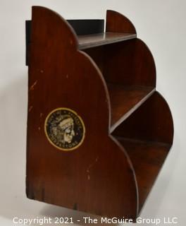 Vintage "Don't Be a Pale Face", Coppertone" Store Advertising Display Shelf. 