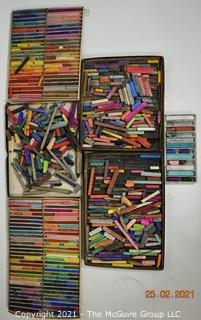 Large Group of Vintage Art Pastel Crayons. 