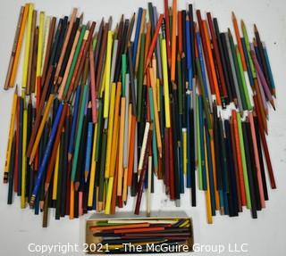 Large Assortment of Drafting and Art Color Pencils