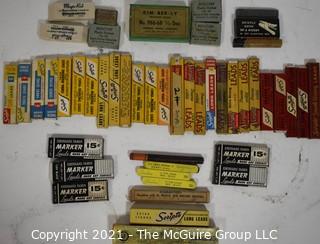 Collection of Vintage Pencil Leads in Boxes.  