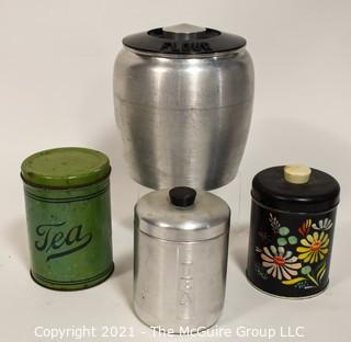 Collection of Kitchen Canisters 