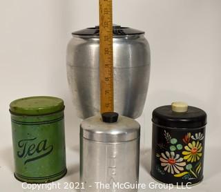 Collection of Kitchen Canisters 