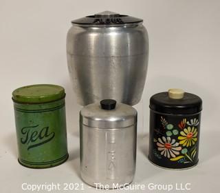 Collection of Kitchen Canisters 