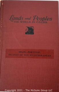 23 Volume Set of "Lands and Peoples: The World in Color" by The Grolier Society. 