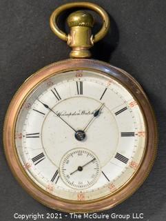 Size 18 - Hampden Watch Co., Springfield, MA - 
Serial# 426384 - Open Gold Plated Case