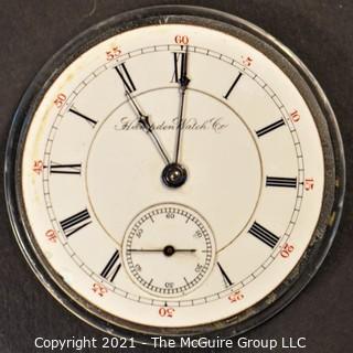 Size 18 - Hampden Watch Co. - Perry, Springfield, MA - Serial# 252363 - 15J - Adjusted 