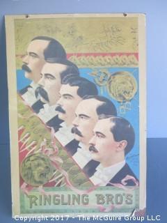 Vintage Circus Poster on Laminate (16 1/2 x 24 1/2")