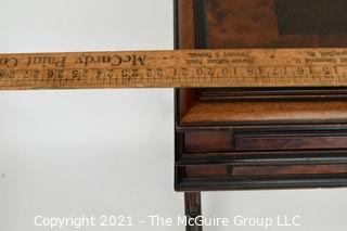 Inlaid English Writing Desk.  21W x 16D x 32"T