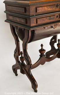 Inlaid English Writing Desk.  21W x 16D x 32"T