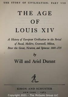 The Story of Civilization (9 volume set), by Will Durant 