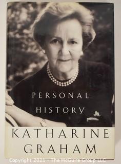 Signed Copy of Katherine Graham's Autobiography "Personal History" and other Books. 