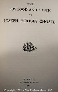 Biography on Joseph Hodges Choate