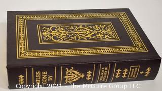 Signed Leather Bound Collector's Edition by Easton Press “ Miles Gone By” A Literary Autobiography by William F. Buckley, Jr .Includes Certificate of Authenticity. 