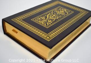 Signed Leather Bound Collector's Edition by Easton Press “ Miles Gone By” A Literary Autobiography by William F. Buckley, Jr .Includes Certificate of Authenticity. 